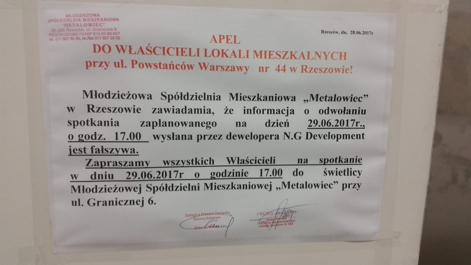 2017.06.27 Ogłoszenie Metalowiec.jpg
